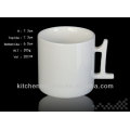 200ml(7oz)man made high quality coffe drink ceramic mug with magic handle